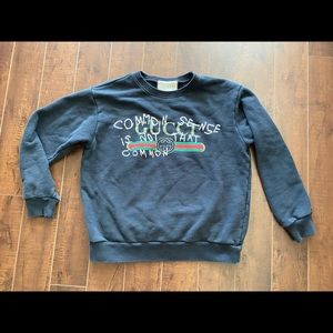 Gucci Sweatshirt Common Sense SZ Medium